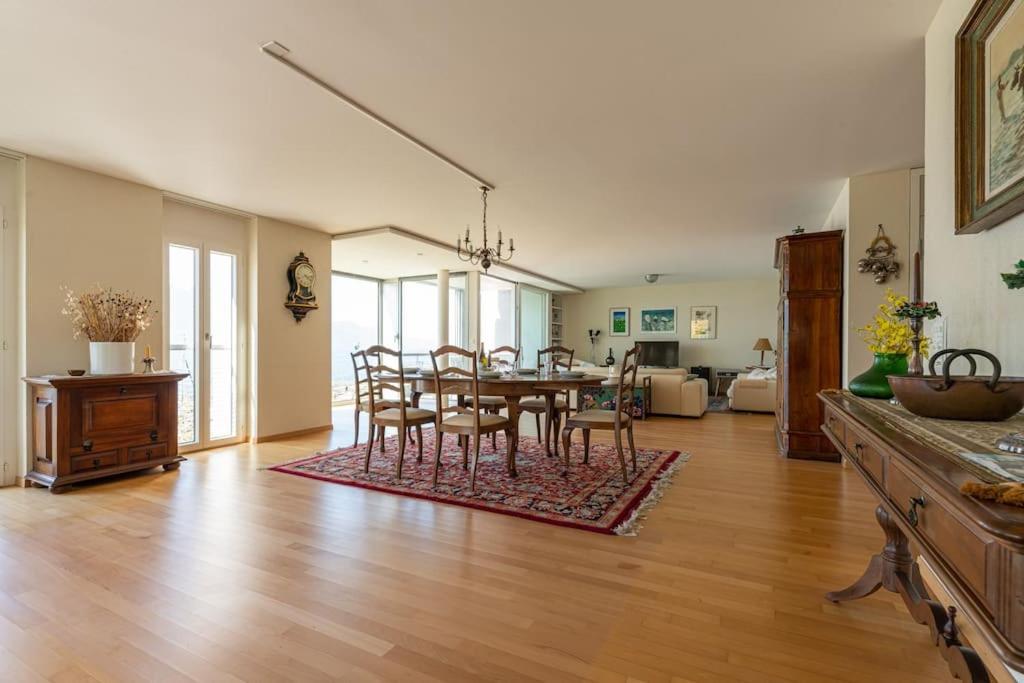 Lakeside-Apartment-1 Grand Appartement Familial Avec Terrasses Et Vue Panoramique Vevey Exterior photo