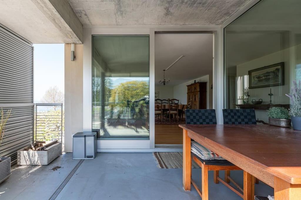 Lakeside-Apartment-1 Grand Appartement Familial Avec Terrasses Et Vue Panoramique Vevey Exterior photo